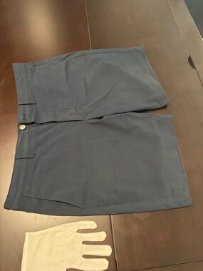 UNTUCKit Men's Navy Flat-Front Shorts